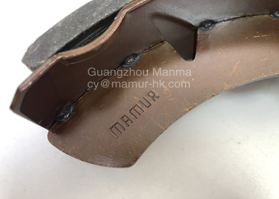 75mm Width Trailer Rear Brake Shoe For YUEJIN NJ3025 FOTON BJ1041