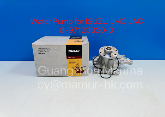 8-97123330-0 ISUZU Truck Parts Water Pump For 4JB1 JMC 1030 JAC